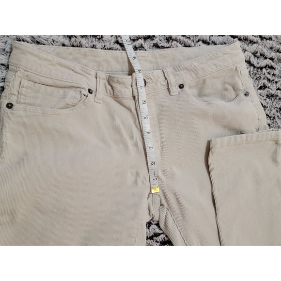 Patagonia Corduroy Pants Women's Size 29 Beige Organic Cotton Straight Leg - Picture 6 of 8